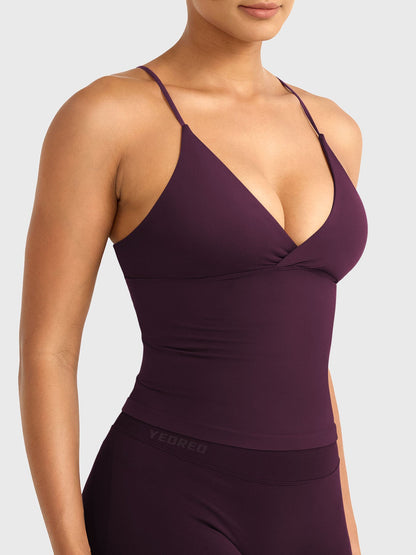 Sculptelle Vinianna Strappy Back Longline Tank