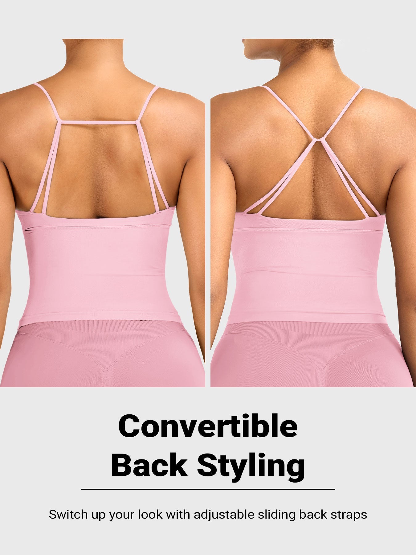 Sculptelle Vinianna Strappy Back Longline Tank