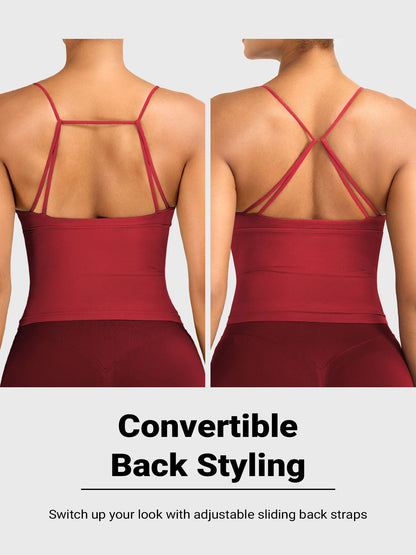 Sculptelle Vinianna Strappy Back Longline Tank